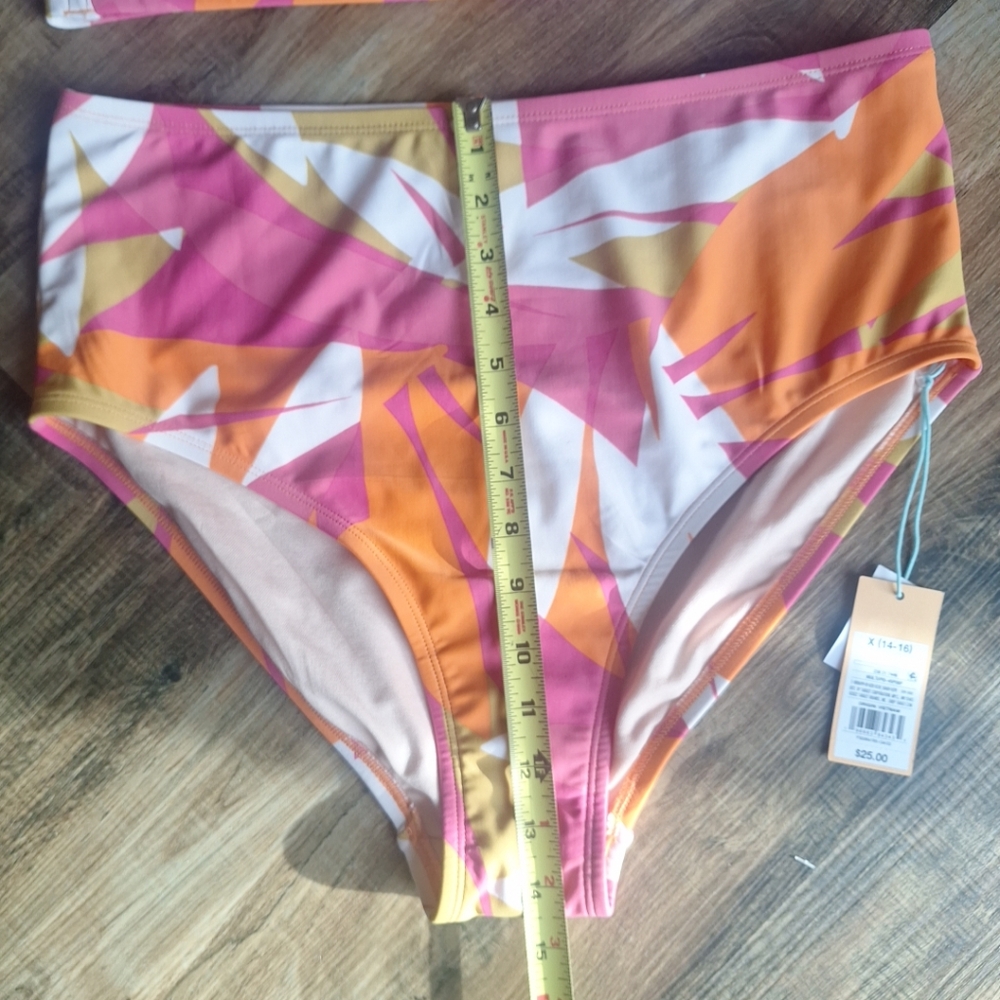 Kona Sol High Rise Padded Bikini Set Size 14-16 - Picture 7 of 10